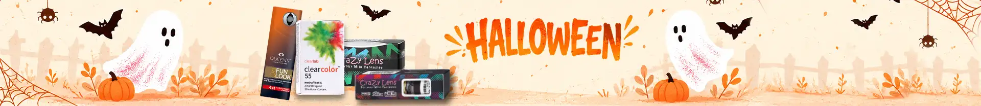 Lentillas de colores: Halloween 2026